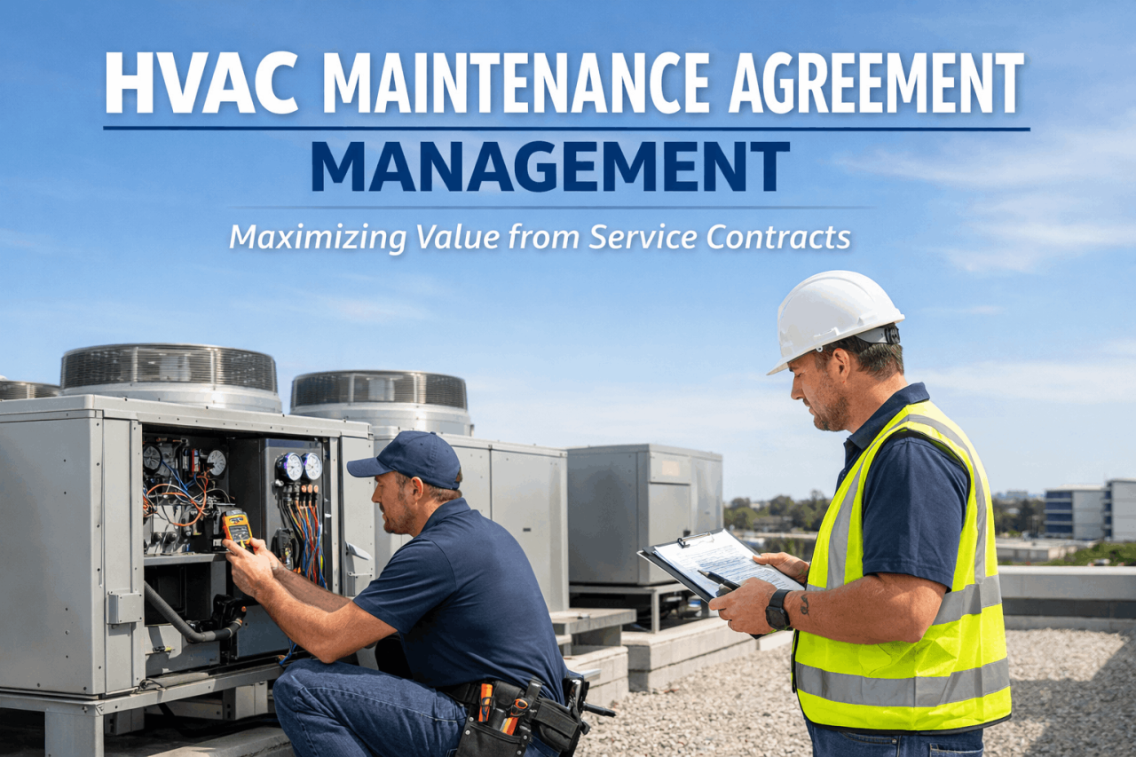 HVAC Maintenance Agreement Management: Maximizing Value from Service ...